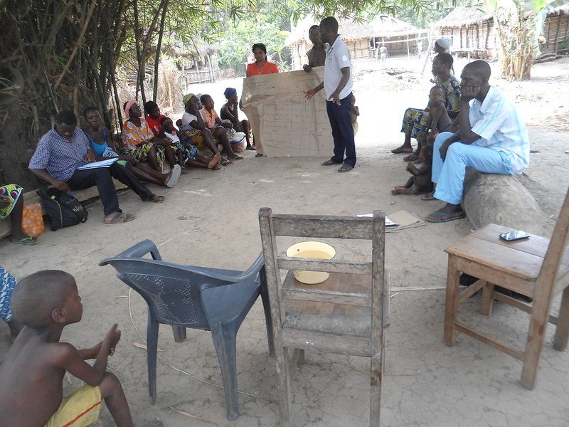 Atelier villageois de restitution à Gbédin  (Zogbodomey)