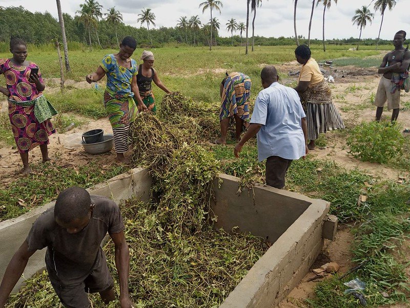 Renforcement de capacité des maraîchers à Houndodji dans la commune de Ouidah