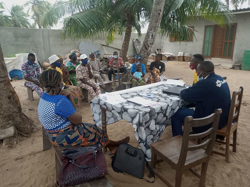 Formation des maraîchers de Djegbadji dans la  commune de Ouidah